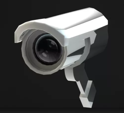 Modern Cctv Camera Design 3d model Modern Cctv Camera Design 3d model