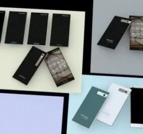 Cell Phone Collection 3d model