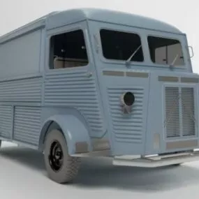Citroen Le Vintage Car 3d model