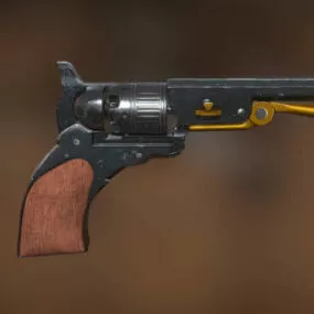 Colt Paterson Gun 3d model