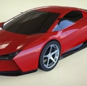 Concept Sports Car 3d model