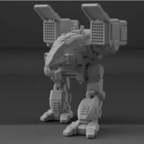 Catapult Battletech Character Printable 3d model