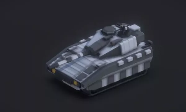 Cv90t Tank Design 3d model Cv90t Tank Design 3d model