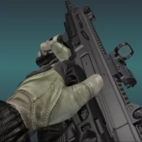 Cz805 Bren Gun Animation 3d model