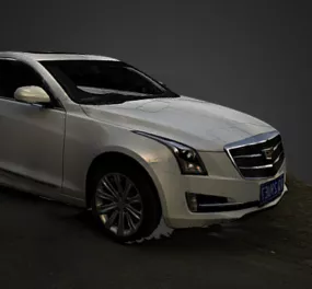 Cadillac Sport Car 3d model