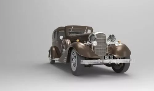 Presidential Limousine 3d model