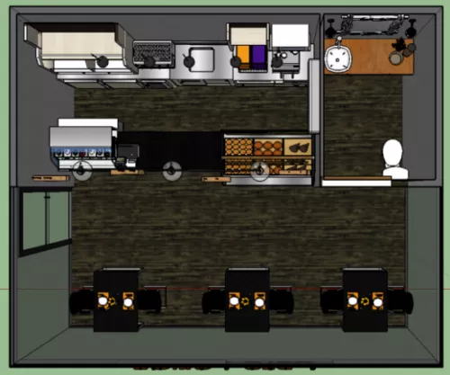 Small Shop 3d model