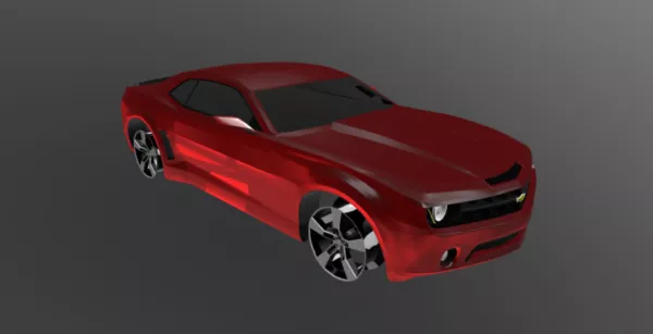Camaro Car 3d model Camaro Car 3d model