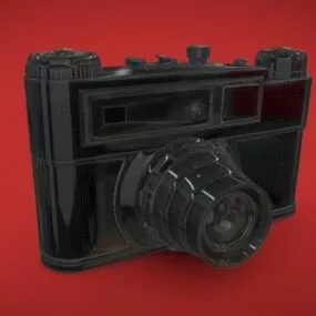 Vintage Film Camera 3d model