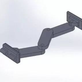 Camera Mount Logitech Printable 3d model