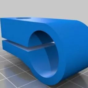Printable Camera Mount For Rockler Lamp 3d model