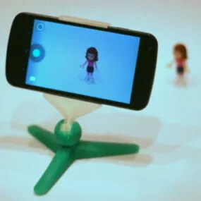Camera Phone Stand 3d model