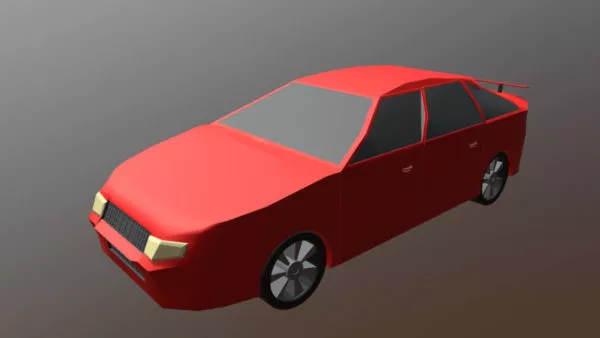 Lowpoly Car Model Design 3d model Lowpoly Car Model Design 3d model