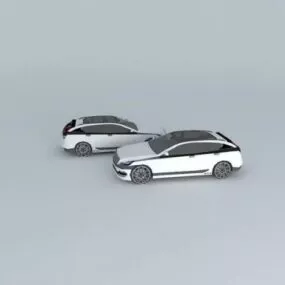 Sedan Car Panthere 3d model