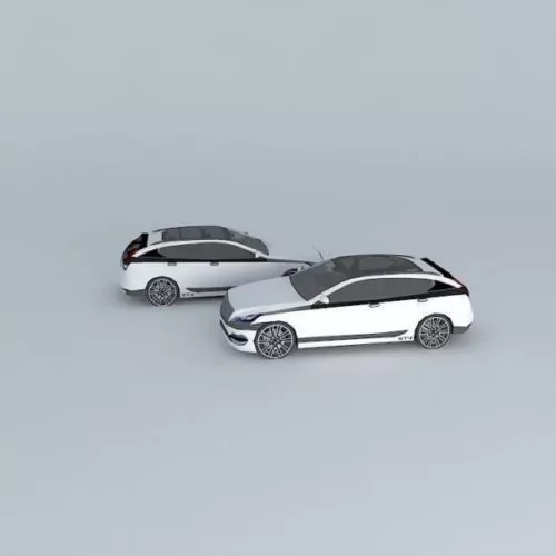 Sedan Car Panthere 3d model Sedan Car Panthere 3d model