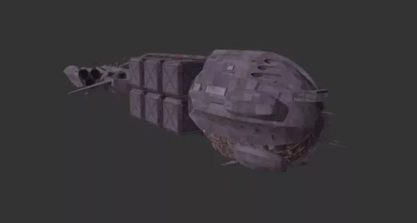 Spaceship Apollo Module 3d model