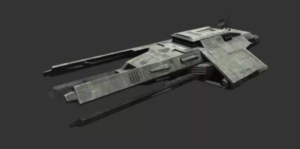 Carguero Ligero Sci-fi Spaceship 3d model Carguero Ligero Sci-fi Spaceship 3d model