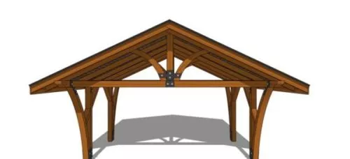 Carport Pavilion 3d model Carport Pavilion 3d model