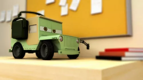 Sarge Jeep Vehicle 3d model Sarge Jeep Vehicle 3d model