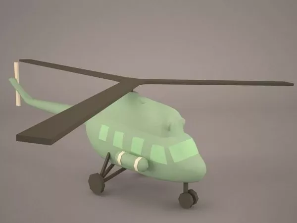 Apache Helicopter 3d model