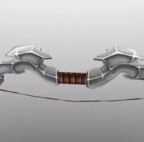 Cartoon Bow Design 3d model