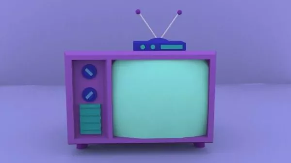 Cartoon Tv Design 3d model Cartoon Tv Design 3d model