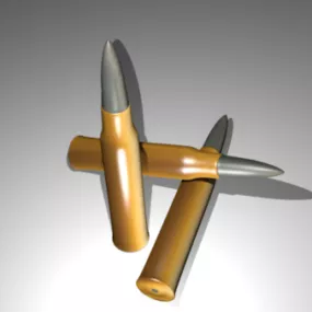 Weapon Cartridge Shells 3d model