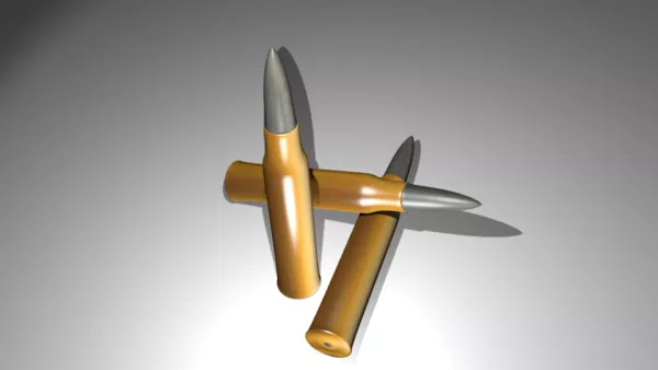 Weapon Cartridge Shells 3d model Weapon Cartridge Shells 3d model