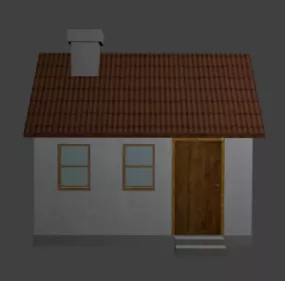 Casa Simple House 3d model