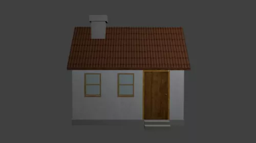 Casa Simple House 3d model Casa Simple House 3d model
