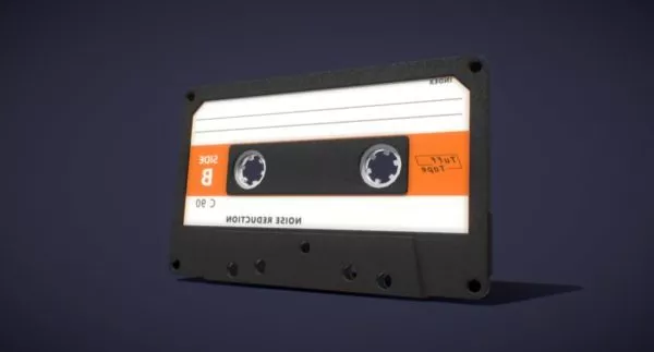 Cassette Tape Design 3d model Cassette Tape Design 3d model