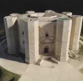 Del Monte Stone Castel 3d model