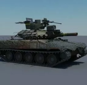 Light Tank M551 Cavalera Design 3d model