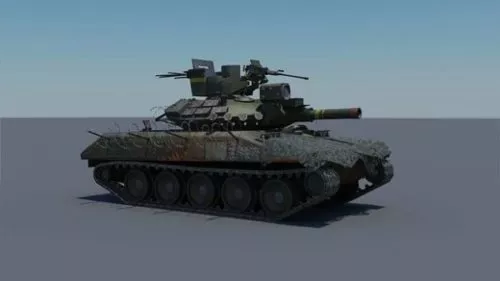 Chinese Type 59d Tank 3d model