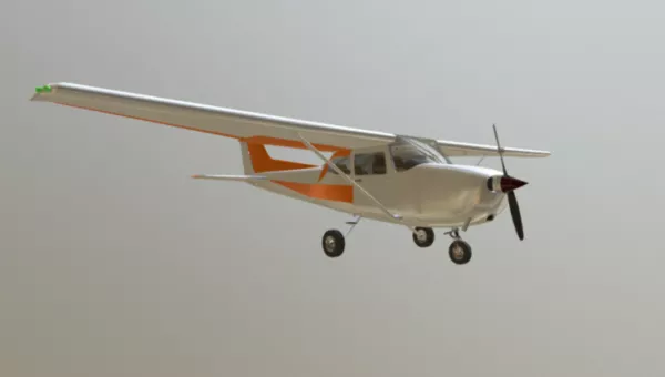 Waco Airplane 3d model