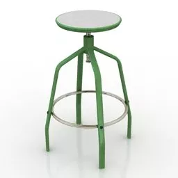 Bar Chair Vito Design 3d model