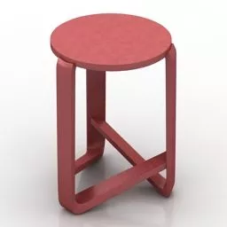 Stool Chair Jo Design 3d model