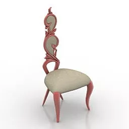 Vintage Chair Rugiano Design 3d model