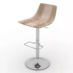 Modern Bar Chair Turri Design 3d model