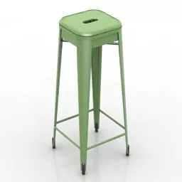 Tolix Bar Chair 3d model