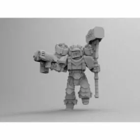 Chaos Smash Lord Character Sculpt 3d model