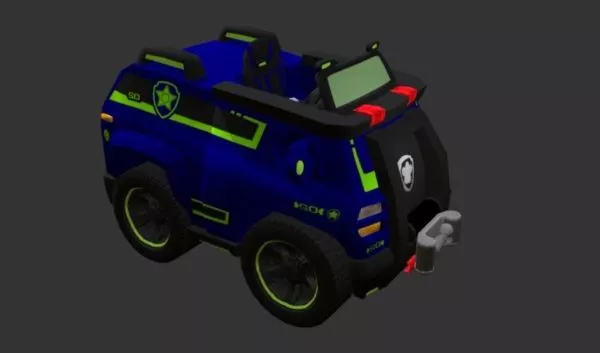 Chase Spy Car Vehicle 3d model Chase Spy Car Vehicle 3d model