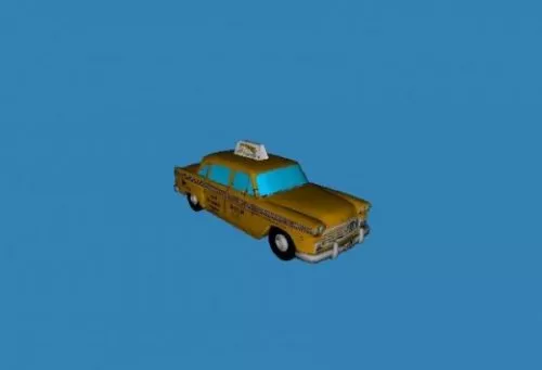 Checkers Marathon Car 3d model Checkers Marathon Car 3d model