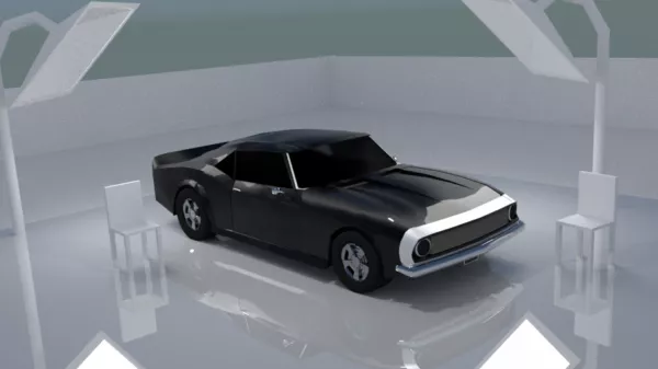 Car 1969 Chevrolet Camaro Ss 3d model Car 1969 Chevrolet Camaro Ss 3d model