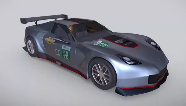 Chevrolet Corvette Car 3d model Chevrolet Corvette Car 3d model