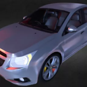Car Chevrolet Cruze 2011 3d model