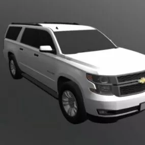Suv Car Chevrolet Suburban 2015 3d model