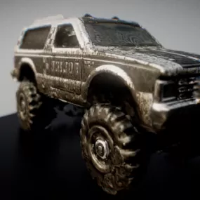 Chevy Blazer Car 3d model