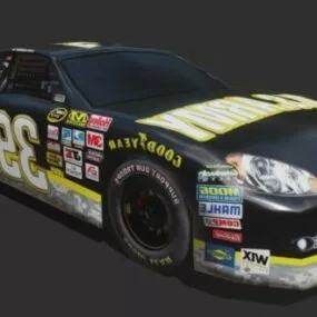 Car Chevy Impala Nascar 3d model