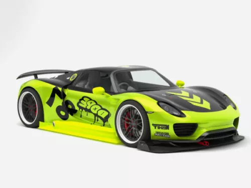 Chimera Porsche 918 Car 3d model Chimera Porsche 918 Car 3d model